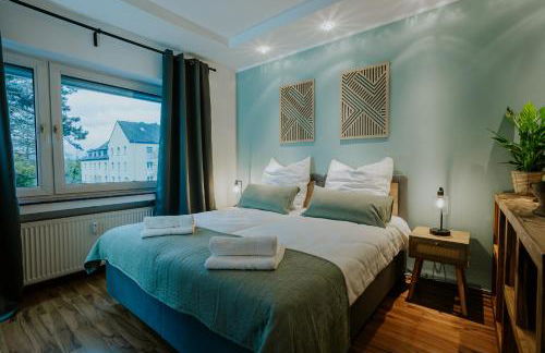 Atlas Apartment Essen, 3 Zimmer, Uniklinik, Messe, Parkplatz, Balkon - Foto 26