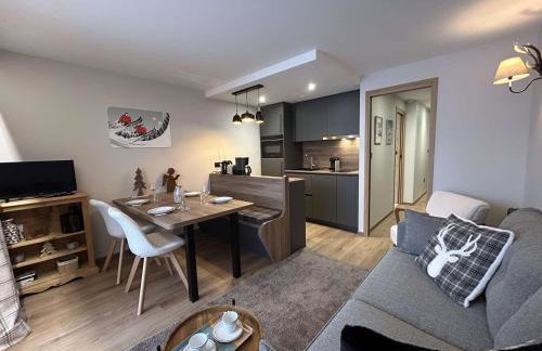 Appartement moderne, proche pistes, 4 pers, Wi-Fi, linge inclus - FR-1-180-650 - Foto 9