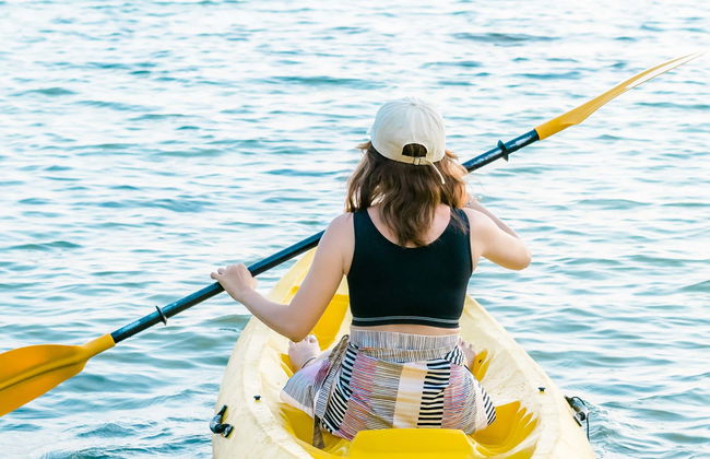 Tour del Parco nazionale Great Sandy in kayak - Foto 1