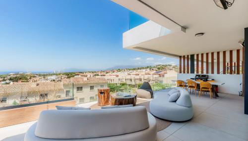 Villa Vida - Luxury Panorama Seaview Penthouse in Organic-Boho Design with Pool, Gym, Spa - Photo 4