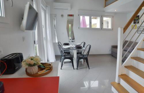 Ebène studio Centre ville Climatisation Terrasse Disneyland 4 personnes et 1 bébé - Foto 5