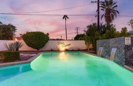 Vibrant Palm Springs Getaway w Pool BBQ Modern Design Taylor House by AvantStay - Foto 44