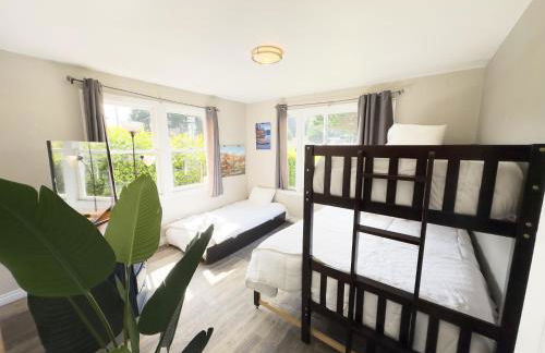 Private Home - #RedwoodSkyWalkRetreat - 5BD, Pro Pool Table, BBQ, Foosball, Darts, Fireplace, Movie Projector, Stereo, Cotton Bedding - Foto 27