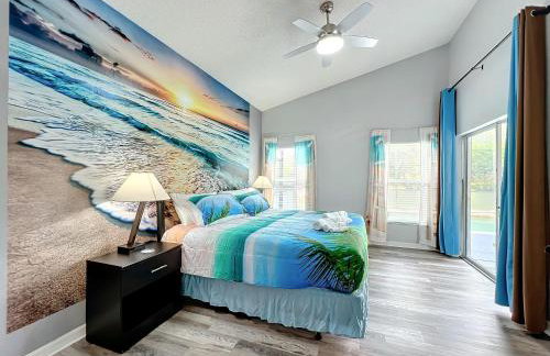 Beach Theme Vacation Pool Spa Home Mins to Disney - Foto 104