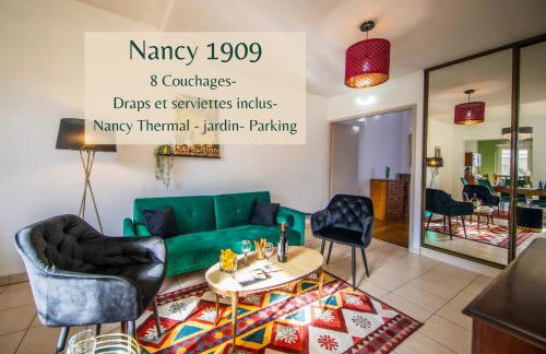 Nancy Thermal à 2 min -Le 1909- 8 pers- parking chez Julie - Photo 1