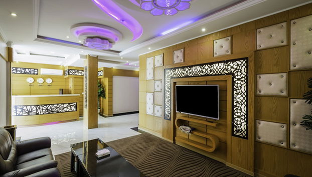 Sitzecke in der Lobby