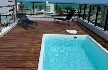 Lindo Flat a 200 metros do mar! - Foto 16