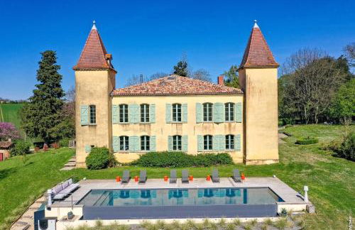 Château Soules - Piscine - Lac - Calme - Foto 5