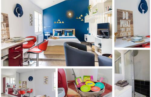 Studio Bleu - Parc Astérix - Mer de Sable - Villepinte - Aéroport CDG - Foto 2