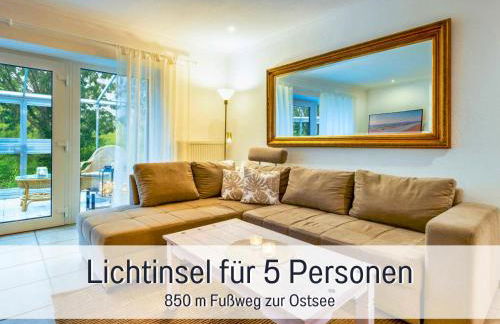 Ferienwohnung Lichtinsel - strandnah, ebenerdig, haustierfreundlich, Terrasse und Garten, viel Platz - Foto 1