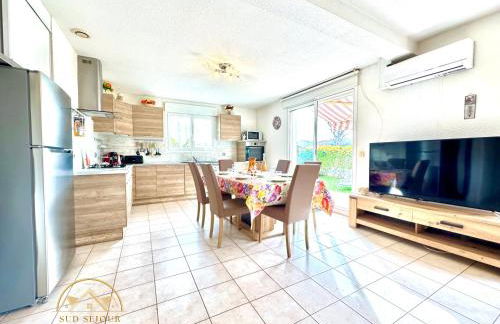 Villa Les Lauriers -3 Chambres, Climatisation, Terrasse, Jardin, BBQ & Plancha- SUDSEJOURCONCIERGERIE - Foto 13