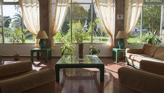 Zona de estar del vestíbulo