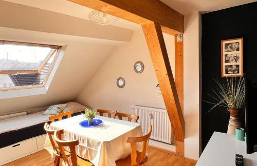 Ferienwohnung Aurora - WLAN, 2 Schlafzimmer, TV, Küche, Bad, Waschmaschine - Foto 8