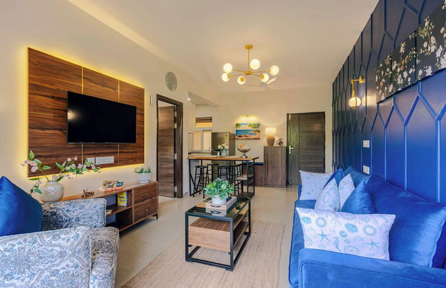 Alaya Stays Veera Marina 1BHK with Pool - Foto 31