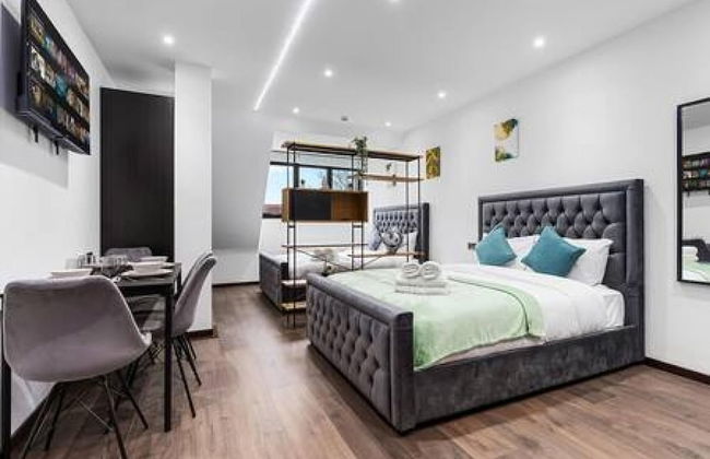 Modern Spacious Suite Sleeps 4 in Central London - Foto 12