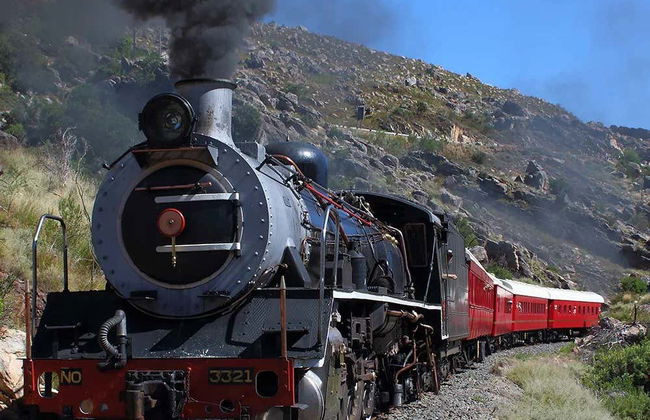 Locomotiva a vapor ao Mercado Ferroviário de Elgin - Foto 2