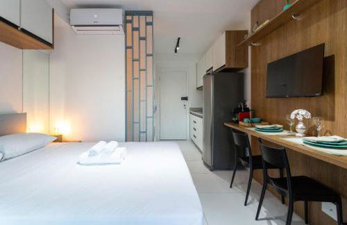 Facto Bela Vista - Studios por temporada - Foto 60