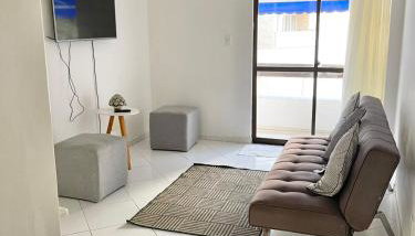 Flat Jardim de Alah completo beira mar piscina - Foto 5