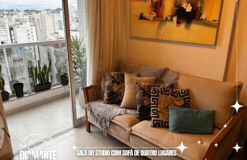 Studio Diamante no CENTRO com piscina, academia e opção de vaga privativa - Photo 4