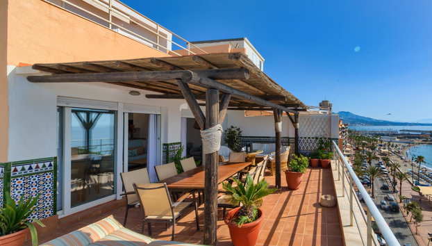 Holidays2Fuengirola Duplex 1st line sea, terrace - Foto 2