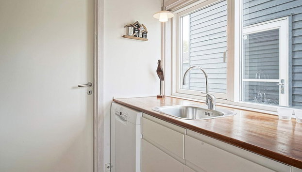 6 Person Holiday Home in Gudhjem - Foto 4, Cocina privada