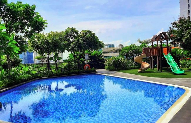 Air Residences-Contemporary Scandi w/Skyline view - Foto 17