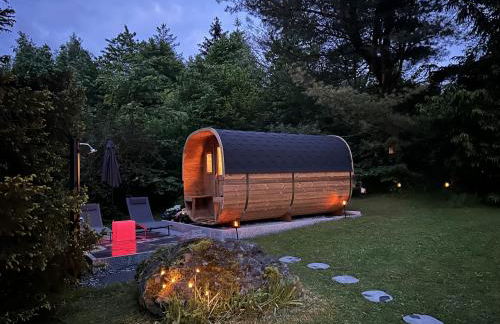 Schönes Ferienhaus 400m vom See, Sauna, Kamin, Klima, Garten - Foto 19