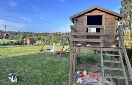 Wczasy Pod Sosnami domek z kominkiem - Foto 14