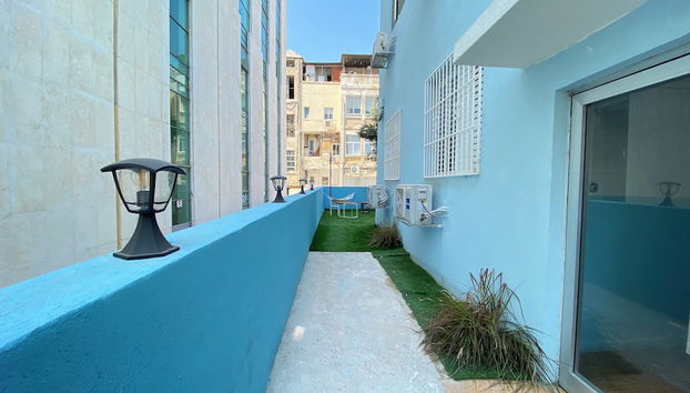 Entrada al alojamiento