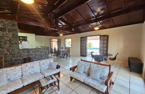 Casa Enorme para 12 pessoas, 4 suites e um fundo com 18mil metros de mata e um pier no rio que sai para o mar-Internet 100MB - Photo 12