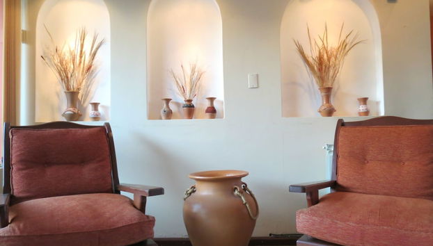 Zona de estar del vestíbulo