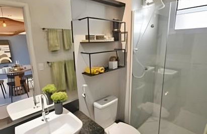 Flat Luxo com Coworking, Academia e Rooftop - WiFi 1Gb - Beira Mar 4 min - Foto 48