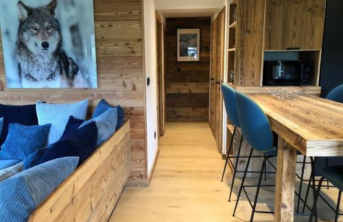 Le Chalet 138 Megève séjour pour 8 confort espace charme calme - Foto 6