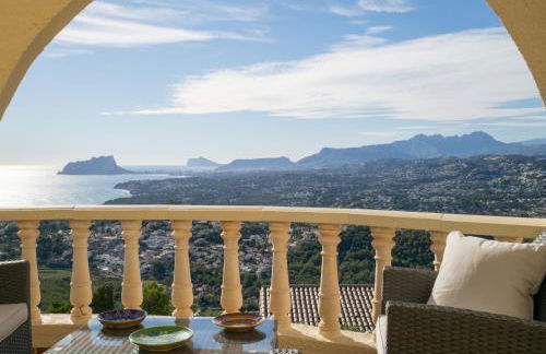Casa Inca, Villa with heatable pool and top view atop Moraira El Portet - Foto 22