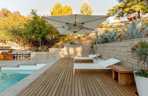 Eichler Mid Century Modern Designer Pool/Jacuzzi - Foto 25