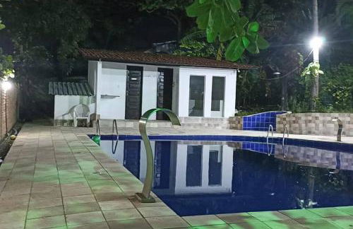 Casa inteira, com sauna, piscina ozonizada, praia Enseada dos Corais, Cabo de Santo Agostinho, Pernambuco, Brasil - Foto 67