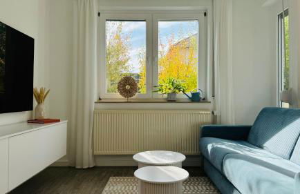 Fewo AM PARK - 4P, Boxspringbett, Balkon, SmartTV, Gesundbrunnen, familienfreundlich - Foto 11