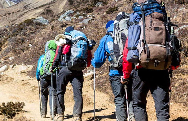 Trilha até o acampamento Confluência no Aconcágua - Foto 7