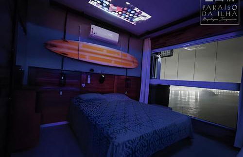 Apartamento Chalé da Ilha - Ar Cond e Super VISTA - Foto 16