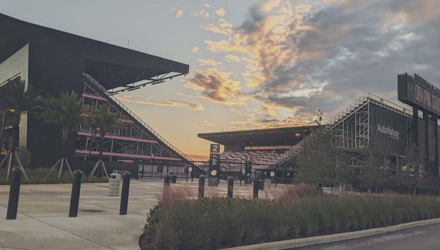 Extérieurs du Chase Stadium