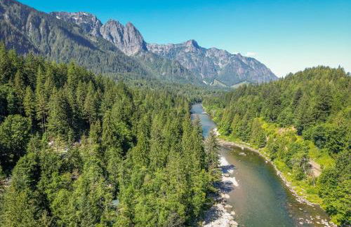 Boutique River Cabin, Infrared Sauna, Hot Tub - Foto 7