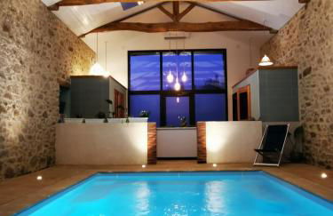 L'Escale du Bocage Piscine couverte chauffée - Photo 1