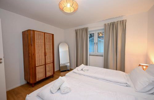 Liboria I Stylische Maisonette Wohnung Alpenblick I 4min zum See - Foto 39