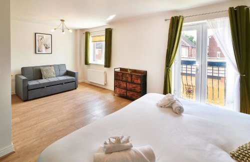 4 Spacious Bedrooms, En-Suites, Private Driveway, Tamworth Accommodation for Contractors and Families - Foto 10