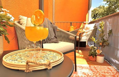 Designer-Apartment mit Balkon und Kaffeebar, Elbnah - Foto 24