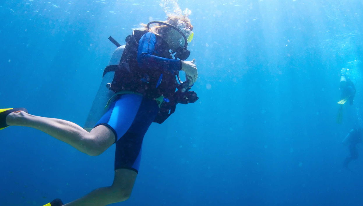 Curso de mergulho PADI Open Water em Los Cristianos