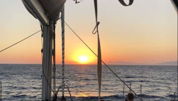 Coucher de soleil à Rhodes