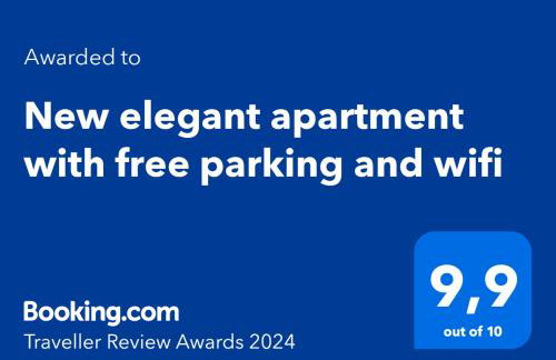 New elegant apartment with free parking and wifi - Foto 18