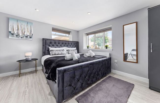Lovely Ensuite Room Feltham Heathrow London Tw13 - Foto 4