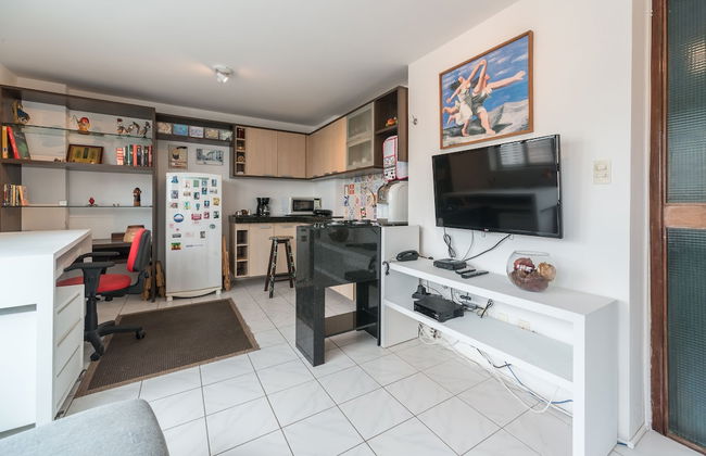 Ótimo Flat Bairro da Jaqueira Recife até 3 pessoas O Coração Verde da Cidade PBO902 - Foto 17